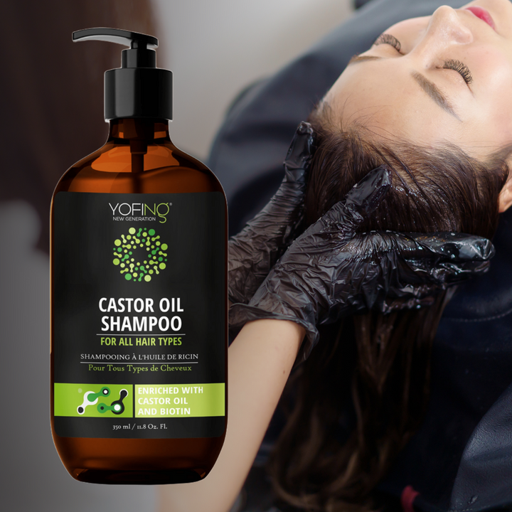 YOFING NEW GENERATION - Castor Oil Shampoo  - deadseashop.co.uk