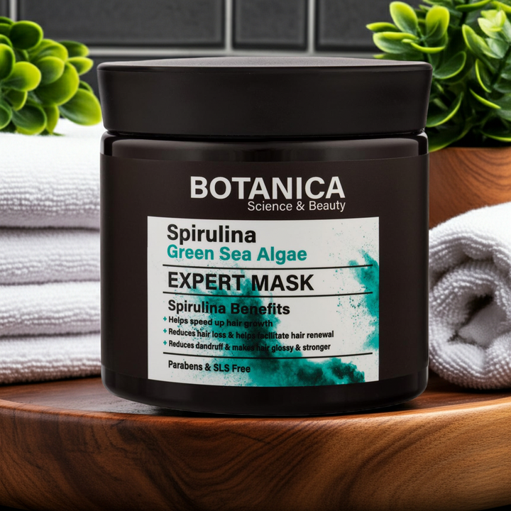 Kava Kava - Anti-hair Loss Mask - Spirulina Algae - DeadSeaShop.co.uk