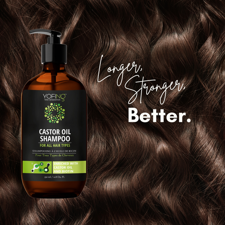 YOFING NEW GENERATION - Castor Oil Shampoo  - deadseashop.co.uk