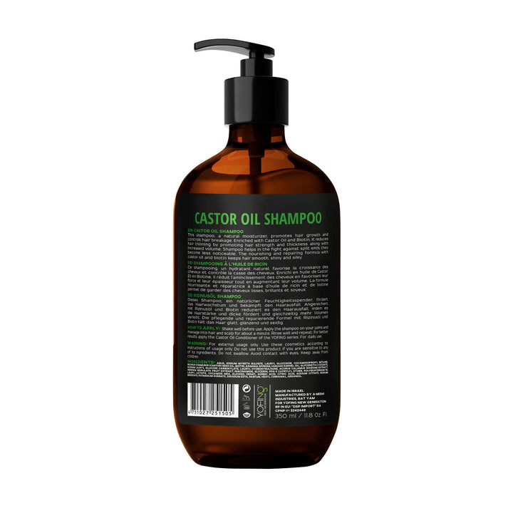 YOFING NEW GENERATION - Castor Oil Shampoo  - deadseashop.co.uk