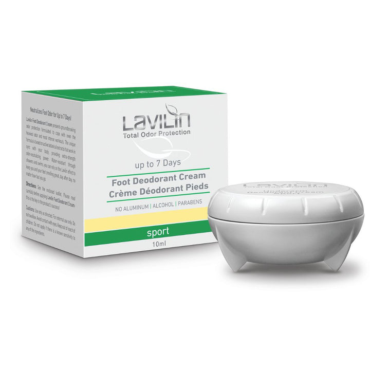 Lavilin Foot Deodorant Cream - Sport - deadseashop.co.uk