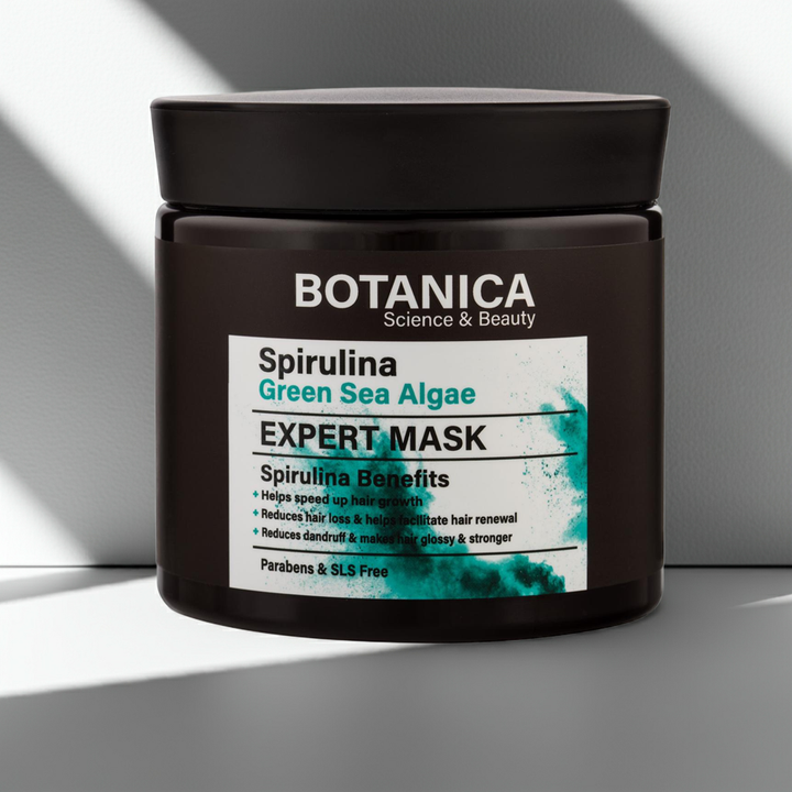 Kava Kava - Botanica Anti-hair Loss Mask - Spirulina Algae - DeadSeaShop.co.uk