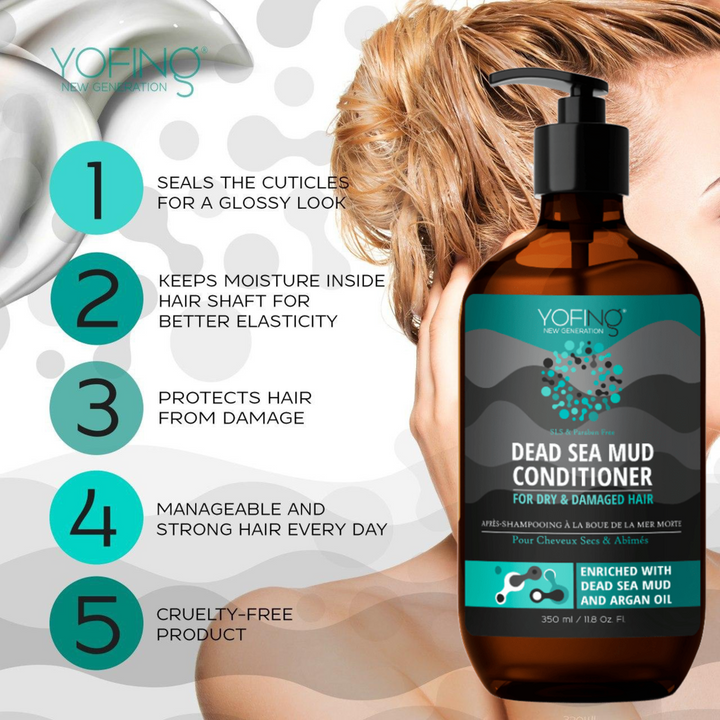 YOFING NEW GENERATION - Dead Sea Mud Conditioner - deadseashop.co.uk