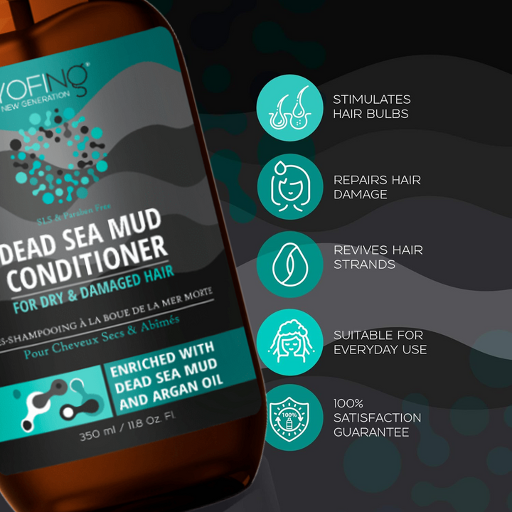 YOFING NEW GENERATION - Dead Sea Mud Conditioner - deadseashop.co.uk