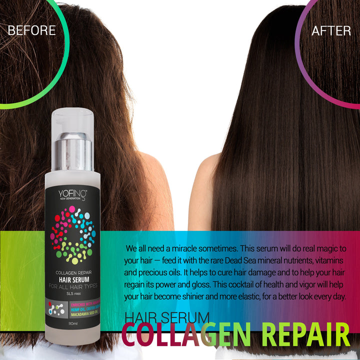 YOFING NEW GENERATION - Repair Hair Serum - deadseashop.co.uk