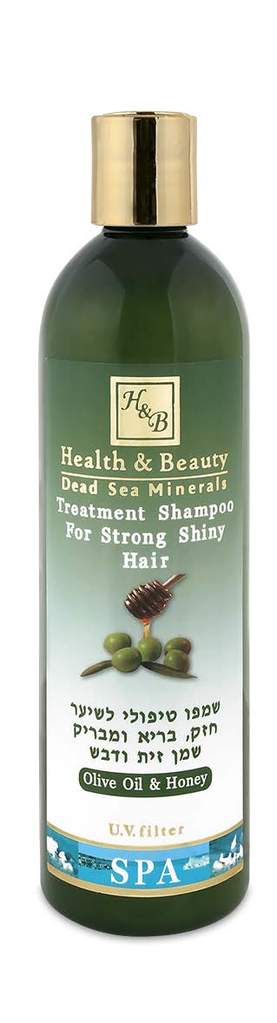 Health & Beauty - Olive oil & Honey Shampoo - DeadSeaShop.co.uk