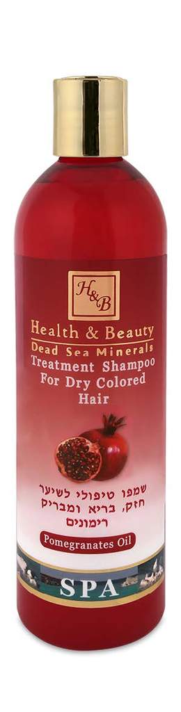Health & Beauty - Pomegranates Shampoo - DeadSeaShop.co.uk