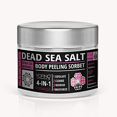 YOFING NEW GENERATION - Dead Sea Salt Body Peeling Sorbet - deadseashop.co.uk