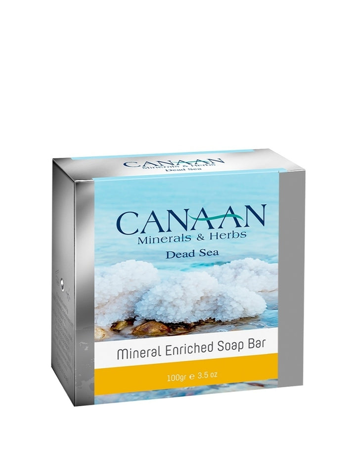 CANAAN Minerals & Herbs - Mineral Enriched Soap Bar - DeadSeaShop.co.uk