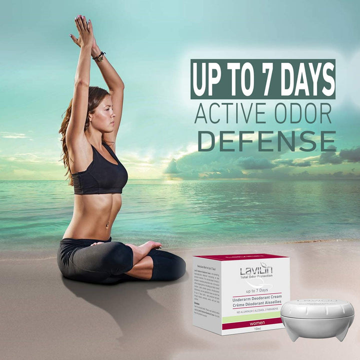 Lavilin Underarm Deodorant Cream For Women - deadseashop.co.uk