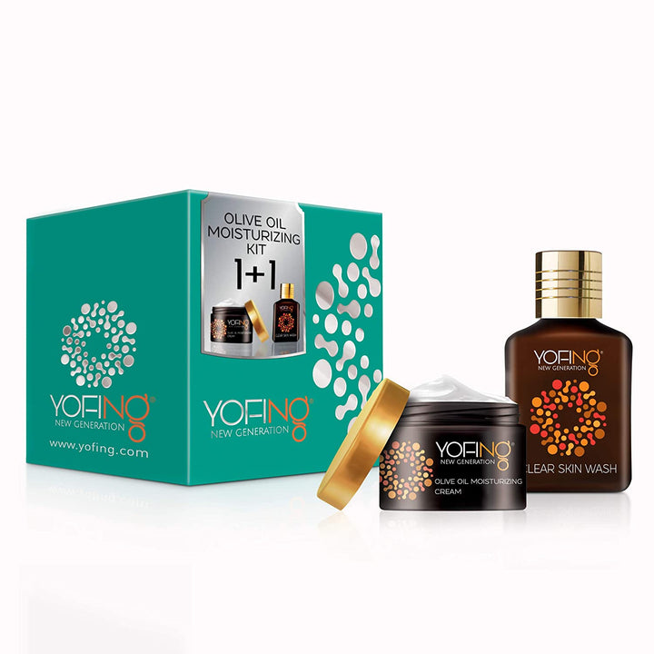 YOFING NEW GENERATION - Olive Oil Cream & Clear Skin Wash - deadseashop.co.uk