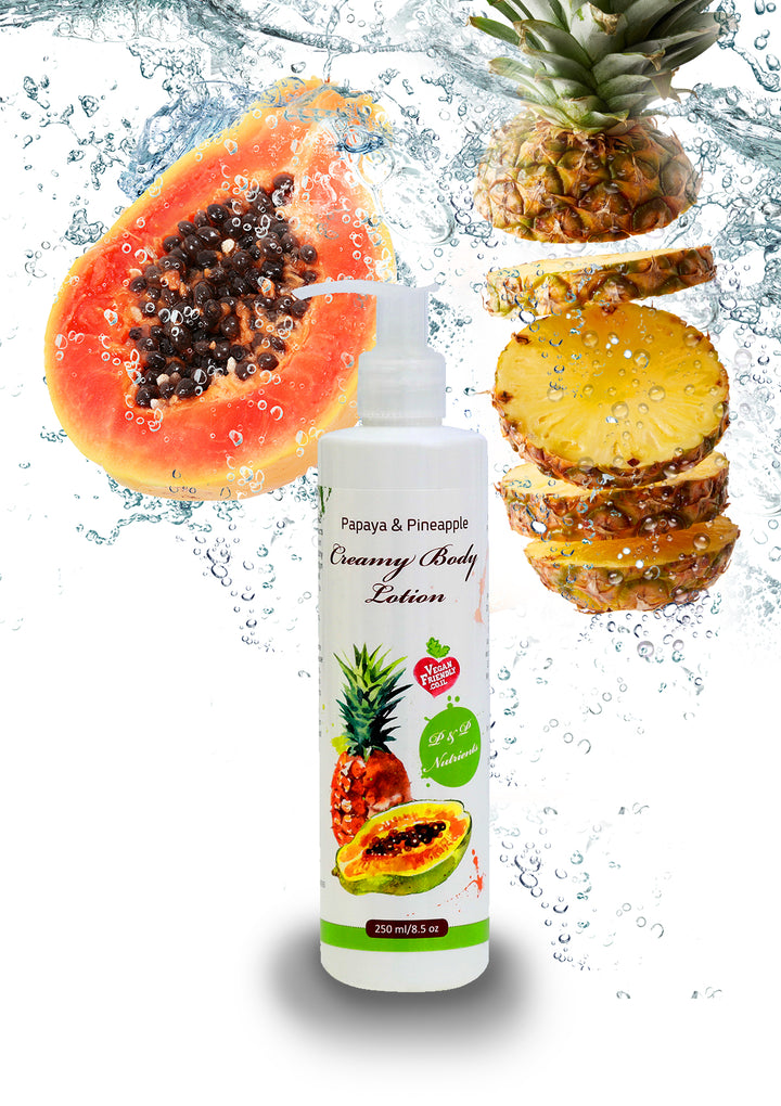 Papaya & Pineapple - Creamy Body Lotion - DeadSeaShop.co.uk