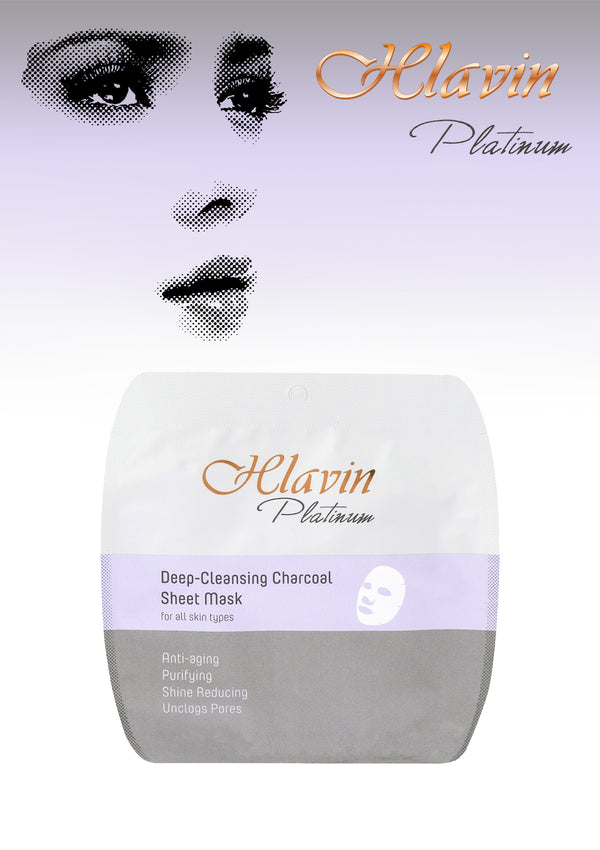 YOFING - Deep-Cleansing Charcoal Sheet Mask - DeadSeaShop.co.uk