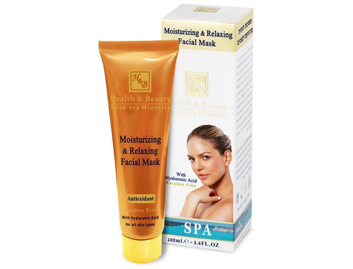 Health & Beauty - Moisturizing & Relaxing Facial Mask - DeadSeaShop.com