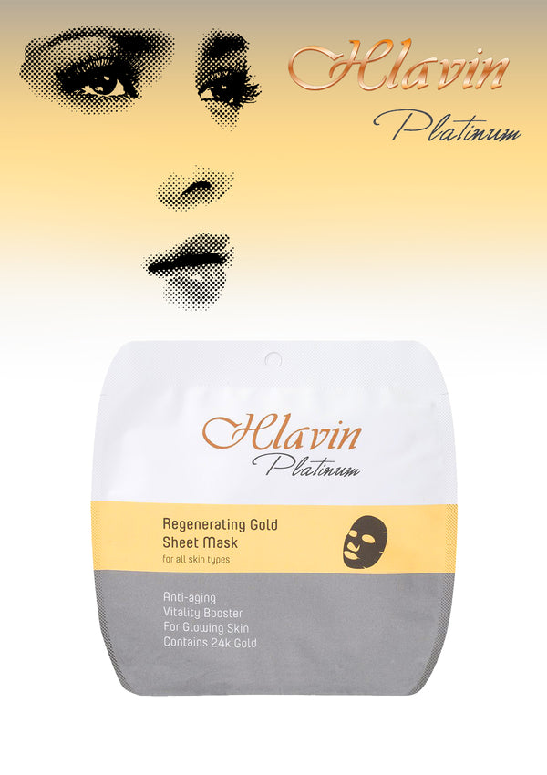 YOFING - Regenerating Gold Sheet Mask - DeadSeaShop.co.uk