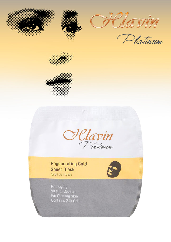 YOFING - Regenerating Gold Sheet Mask - DeadSeaShop.co.uk