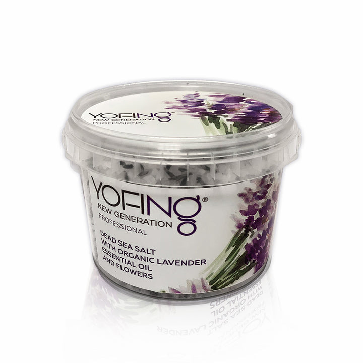 YOFING NEW GENERATION - Dead Sea Salt Bath With Organic Lavender - deadseashop.co.uk