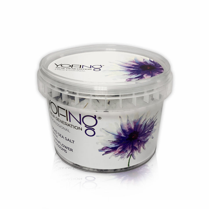YOFING NEW GENERATION - Dead Sea Salt With Organic Сornflower Flowers - deadseashop.co.uk